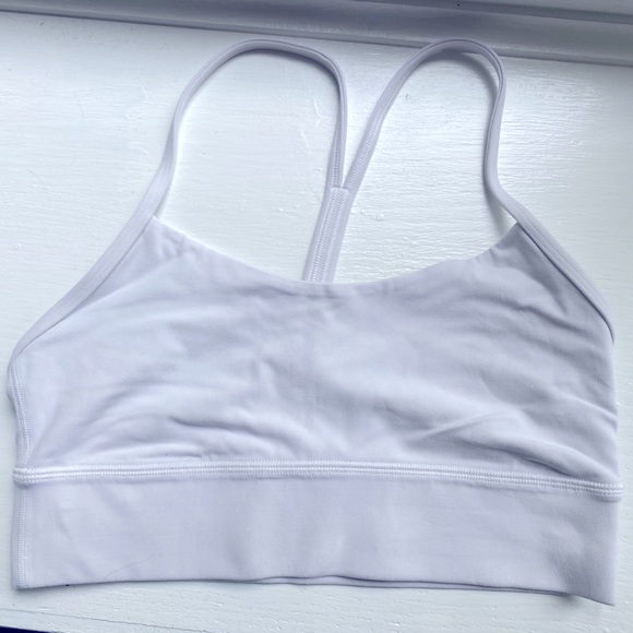 lululemon athletica Other - Lululemon Flow Y Bra. White. Size 10